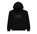 Sp5der Rhinestone Silk Hoodie
