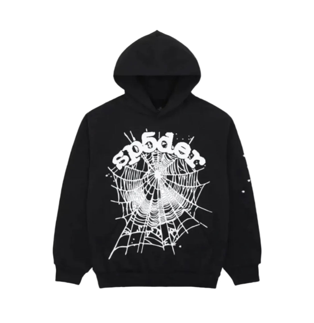 Sp5der hoodie ( BLACK/WHITE)